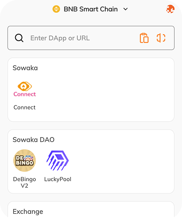 dApps Browser screenshot 1