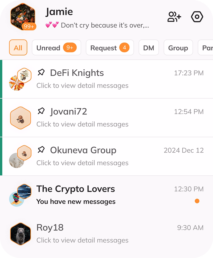 SNS screenshot 1